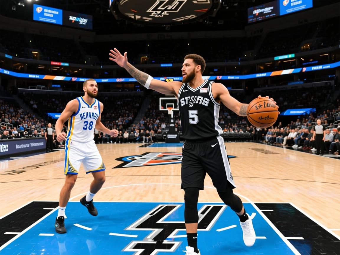 马刺双杀雷霆！亚历山大33+8全队最低，勇士旧将大爆发，文班12+5  第2张